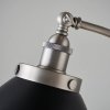 Czarna lampa podłogowa metalowa regulowany klosz retro industrialna klasyczna uniwersalna Franklin 98753 ENDON